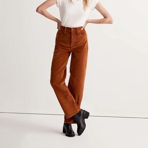 Madewell Vintage Wide Leg Corduroy Pant